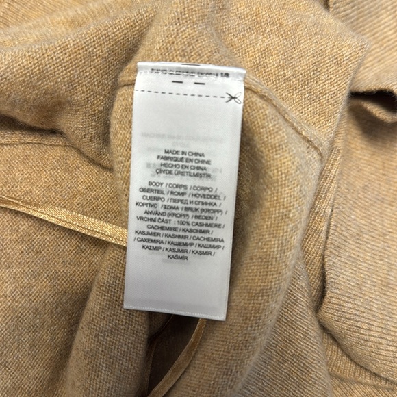 Ralph Lauren Tan Cardigan with Belt and V-Neck size XS - Picture 9 of 9